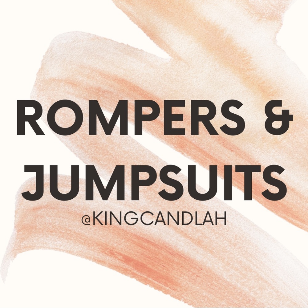 rompers & jumpsuits 🤍